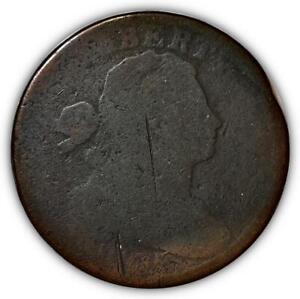 1805 Draped Bust Large Cent Choice Almost Good AG+/G Coin #5721