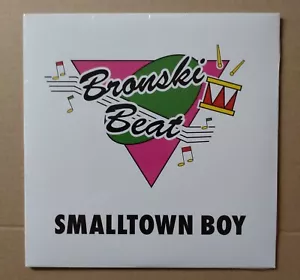 Bronski Beat - "Smalltown Boy" Numbered Ltd Edition Fluorescent Pink 7 " Vinyl - Picture 1 of 2