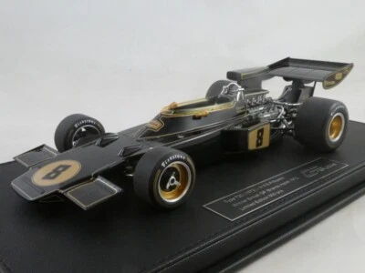 GP Replicas Lotus 72 JPS #8 Fittipaldi World Champion 1972 British 1/18 GP126B - Immagine 1 di 4
