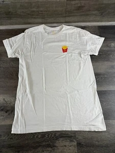 McDelivery Night In McDonalds T Shirt White Adult Medium Short Sleeve - Picture 1 of 8