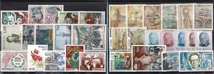 MONACO STAMP 32 TIMBRES ANNEE 1989 ENTRE YVERT N° 1663 ET 1704 NEUFS xx TTB - Imagen 1 de 1