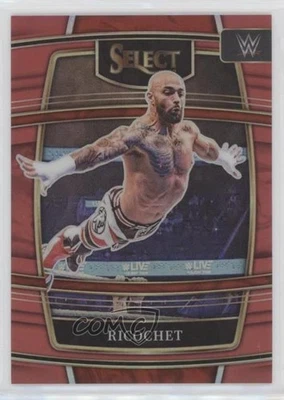 2022 Panini Select WWE Concourse Red Prizm /249 Ricochet #26 - Image 1 of 2