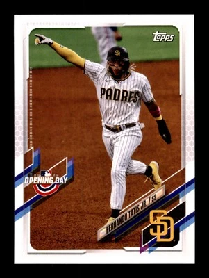 2021 Topps Opening Day #1 Fernando Tatis Jr. San Diego Padres - Image 1 of 2