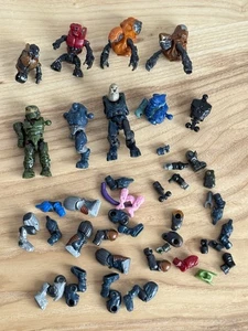 Halo Mega Bloks Minifigur Teile Lot-Minifiguren Stücke/unvollständige Figuren - Bild 1 von 6
