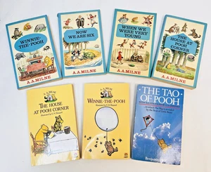 Vintage Winnie The Pooh - by A.A. Milne - 7 Paperback Books - 70’s (10) - Picture 1 of 7