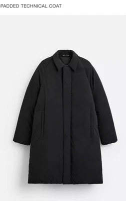 Zara Technical Padded Coat Men’s Size M - Image 1 of 3