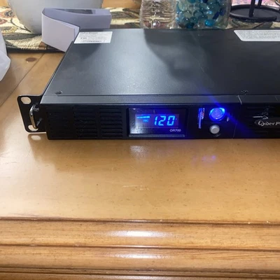 CyberPower (OR700LCDRM1Ua) UPS System 700VA/400W - Image 1 of 4