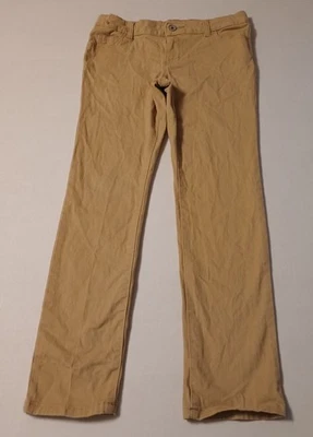 Pantalones caqui marrón claro para niñas Foto 1 de 4