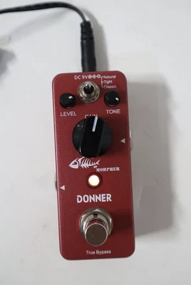 🐟 Donner Morpher Distortion Guitar Effects Pedal 3 Tone Natural Tight Classic - Image 1 of 4