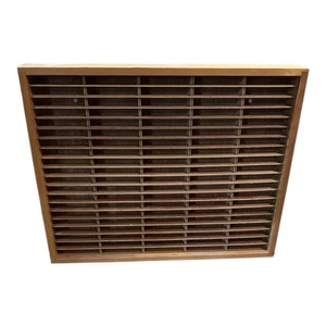 VINTAGE 100 Cinta de casete Soporte de almacenamiento de madera Estante de pared - Imagen 1 de 12