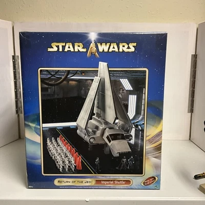 Hasbro 2002 FAO exclusivo Star Wars ROTJ Imperial SHUTTLE TYDERIUM caixa em perfeito estado - Imagem 1 de 4