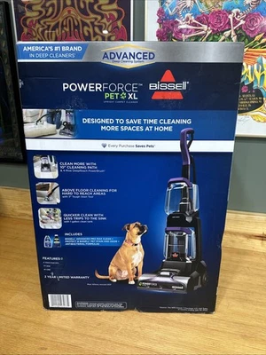 BISSELL Homecare 3748 PowerForce Pet XL Upright Carpet Cleaner - Image 1 of 3