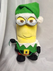Gemmy Despicable Me Kevin animierter Plüsch Minion Weihnachten singen tanzen FUNKTIONIERT - Bild 1 von 3