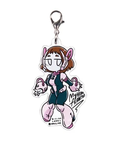 B - ETIQUETA LATERAL Charm My Hero Academia Deformed OCHACO URARAKA Japón NUEVO - Imagen 1 de 1