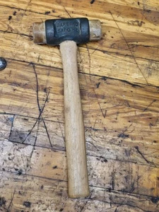 Vintage NOS Girlande Nr. 1 Holzhammer Vollkopf Rohhaut Saco Maine NEU - Bild 1 von 6