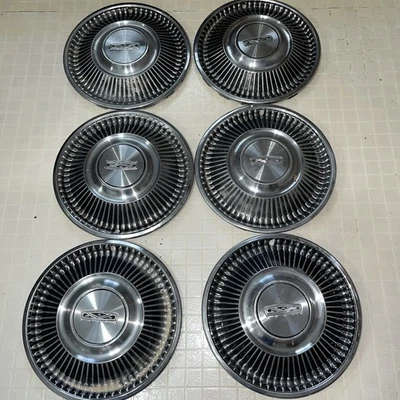 Ford Fairlane Falcon 1968 14 pulgadas cubiertas de rueda tapacubos juego de 6 OEM Foto 1 de 4