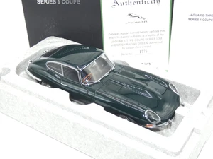 AutoArt  1/18  Scale Jaguar E-Type Series 1 Coupè British Green limited edition - Bild 1 von 6