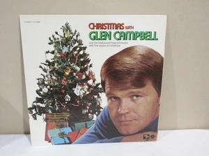 Christmas With Glen Campbell Vinyl LP Record Album From 1971, Silent Night - Foto 1 di 1