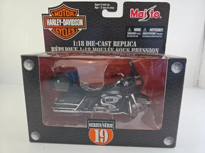 Motocicleta Maisto Harley Davidson Serie 19 1980 FLT Tour Glide 1:18 nueva en caja Foto 1 de 3