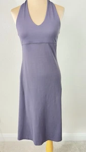 Patagonia Morning Glory Purple Halter Dress Women's S - Picture 1 of 7