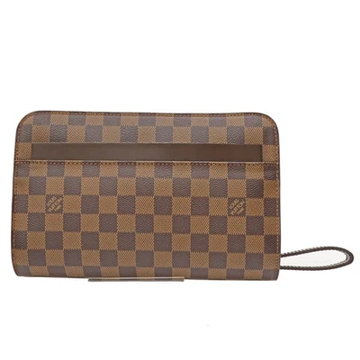 Segundo bolso Louis Vuitton San Louis N51993 PVC recubierto lona marrón #KN1033 Foto 1 de 4
