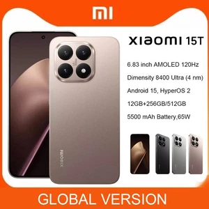 Xiaomi 15T 5G Smartphone Global Version 6.83'' AMOLED 120Hz Dimensity 8400 Ultra - Picture 1 of 29
