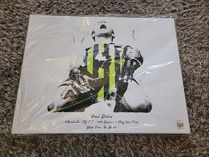 Manchester City Paul Dickov 99 Play Off Finale signed Autogramm Authentic Canvas - Bild 1 von 16