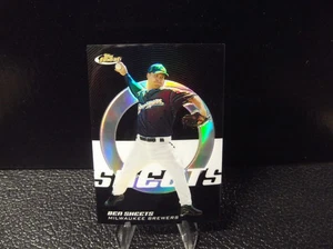 BEN SHEETS 2005 TOPPS FINEST BASEBALL #83 BLACK REFRACTOR #41/99 BREWERS - Picture 1 of 2