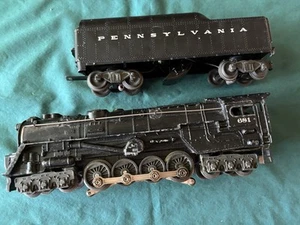 Lionel #681 Postwar 4-8-4 Turbine & 2046W-50 Whistle Tender, Pennsy - O Gauge - Picture 1 of 11