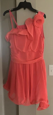 Disfraz Weissman Adulto Grande Naranja Coral Lírico Danza Contemporánea Estilo #7066 Foto 1 de 4