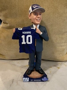 Eli Manning Limited Edition Draft Day Bobblehead 266/504…MINT!! Box Included - Picture 1 of 6