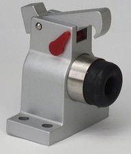 Türfeststeller Deni 3861 Silber Türpuffer Bodentürstopper Türhaken Feststeller