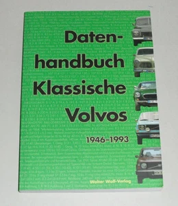 Datenhandbuch Volvo PV 444 544 Amazon 121 122 123 P 1800 140 240 : Bj. 1946-1993 - Imagen 1 de 2