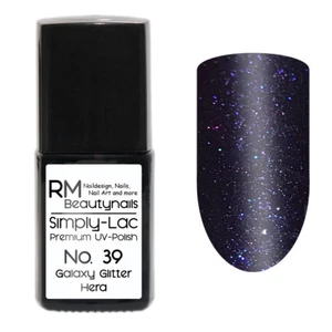 10ml Uv Led Gel Nagellack Polish Glitter Lila Purple Soak Off Nails Nagelgel - Bild 1 von 1