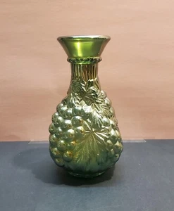 Vintage Imperial Genuine Carnival Glass Decanter | Carafe | Grape Pattern | Read - Picture 1 of 11