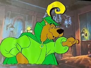 SCOOBY-DOO animation cel Shaggy production art Vtg Cartoon Network MT - Picture 1 of 2