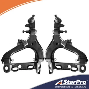 Pair (2) Front Lower Control Arm w/ Ball Joint for Chevy Trailblazer GMC Envoy - Picture 1 of 7