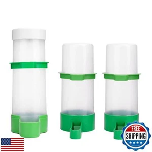 Bird Feeder, Bird Water Dispenser for Cage, XISTEST 2PCS Automatic Bird Water - Picture 1 of 5