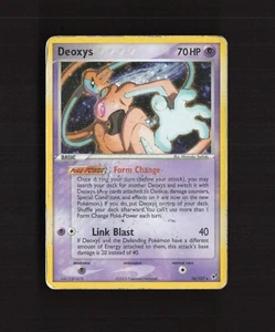 Tarjeta Pokémon Deoxys 16/107 EX Deoxys Holo Rara DMG - Imagen 1 de 2