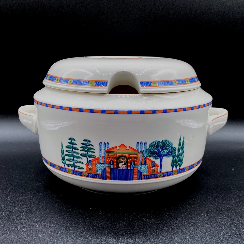 Sopera vintage Villeroy & Boch Via Appia con tapa Luxemburgo para servir verduras Foto 1 de 4