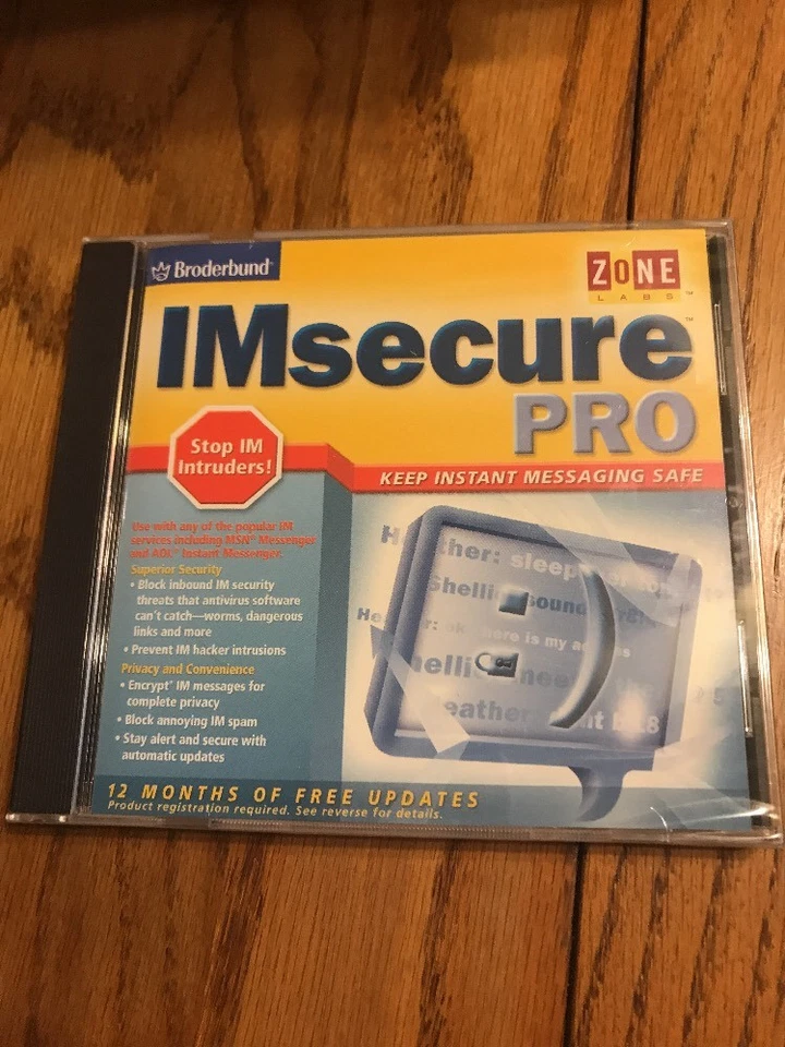 Broderbund IMsecure PRO ZONE Envíos N 24h Foto 1 de 3