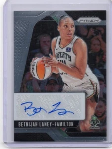 AUTOGRAPH CARD-WOMENS BASKETBALL-WNBA-NY LIBERTY-BETNIJAH LANEY HAMILTON+2 CARDS - Picture 1 of 6