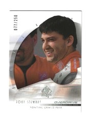 2000 SP AUTHENTIC OVERDRIVE SILVER PARALLEL #10 Tony Stewart #077/250-ONE CARD!