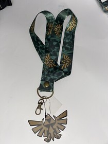 The Legend of Zelda WIDE Lanyard for Pin Trading Keychain Official Nintendo NES 