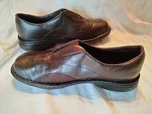 Merrell Tetra Flex Fling Slide Saddle Brown Slip On Mules Women's Size 9 - Picture 1 of 8