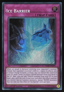 Ice Barrier NAME SHIFT MISPRINT - RA01-EN071 -Secret Rare - Yugioh - Picture 1 of 1