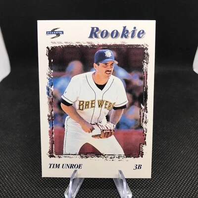 Tim Unroe 1996 Score Rookie Card #222 Brewers - Image 1 of 2