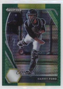 2021 Panini Prizm Draft Picks Hyper Green & Yellow Prizm Harry Ford #PDP12