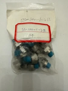 LOT OF 15PCS Swagelok SS-100-1-2ST - Picture 1 of 2