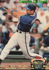 609 GEORGE BRETT MC KANSAS CITY ROYALS TOPPS BASEBALL CARD STADIUM CLUB 1992 - Bild 1 von 2